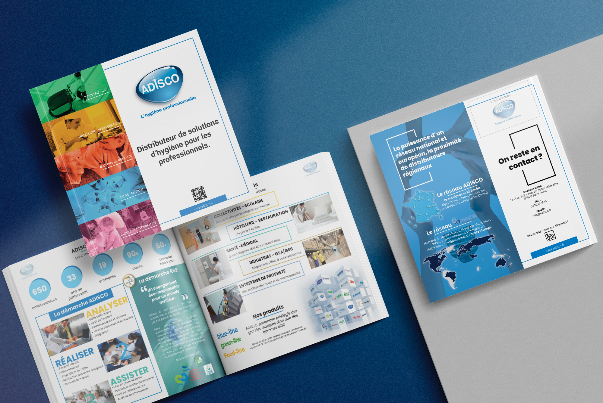 Plaquette institutionnelle | ADISCO