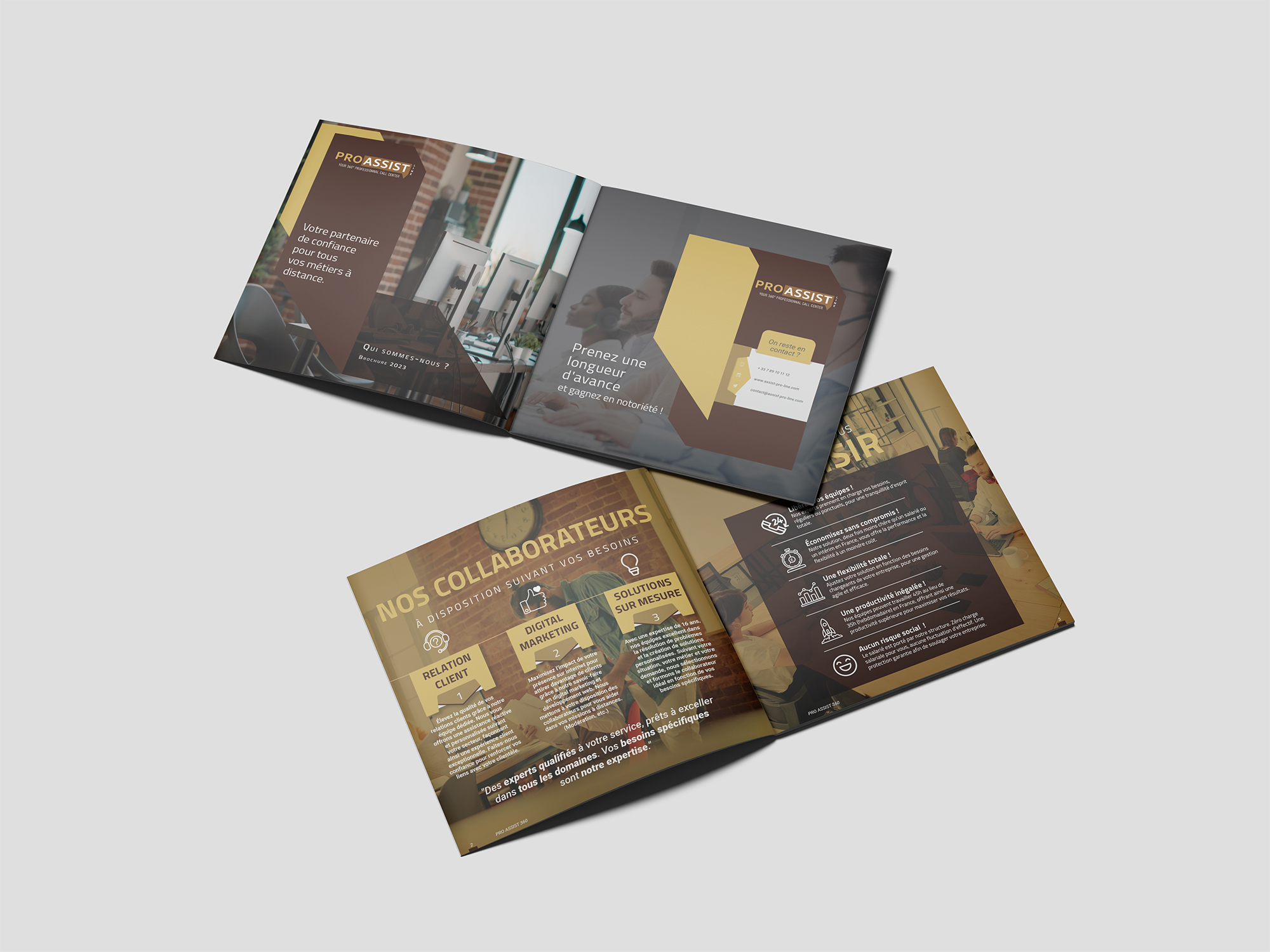 plaquette investisseurs | pro assist line